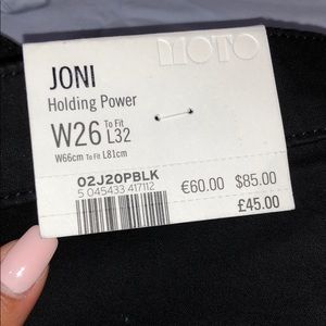TOPSHOP - Joni Holding Power W26L32